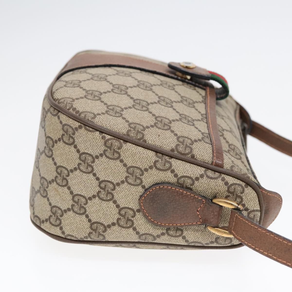 Gucci Beige Canvas Shoulder Bag (Pre-Owned) Size ONE SIZE - 3 Thumbnail