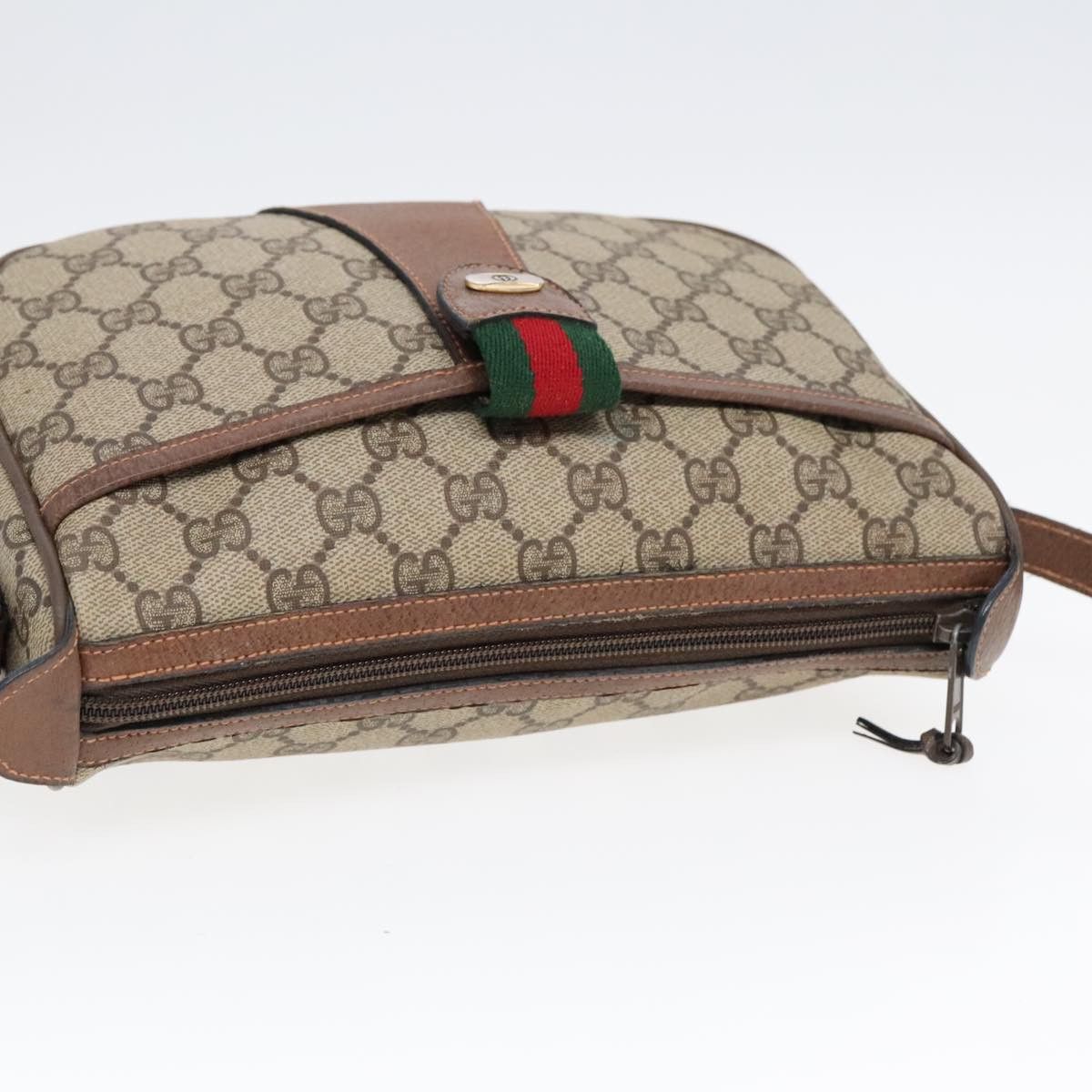 Gucci Beige Canvas Shoulder Bag (Pre-Owned) Size ONE SIZE - 10 Thumbnail