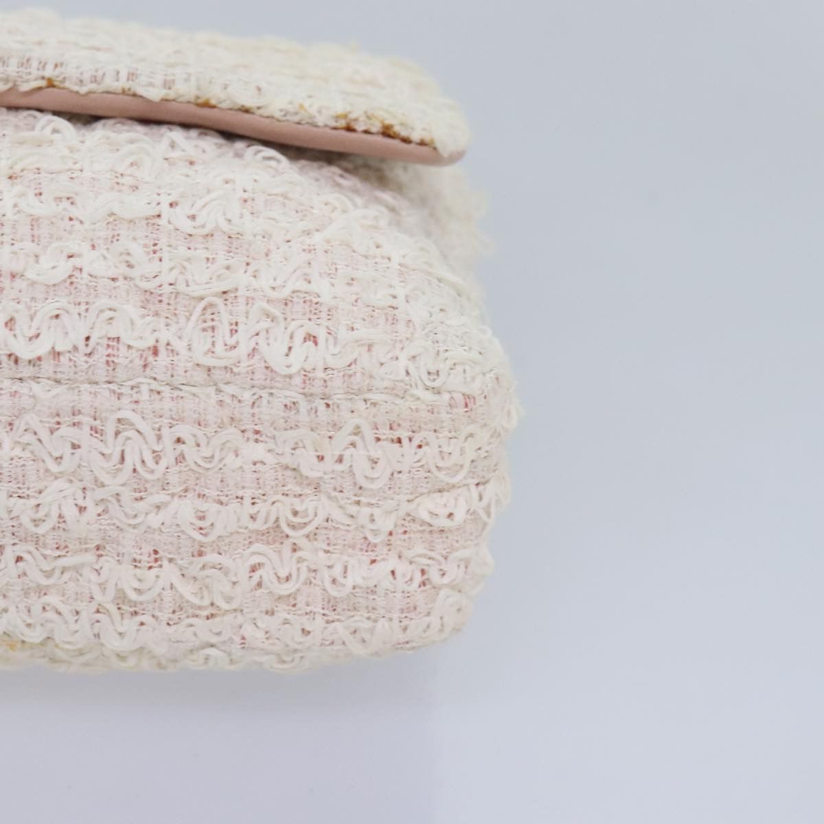 Chanel Timeless Pink Cotton Shoulder Bag (Pre-Owned) Size ONE SIZE - 8 Thumbnail