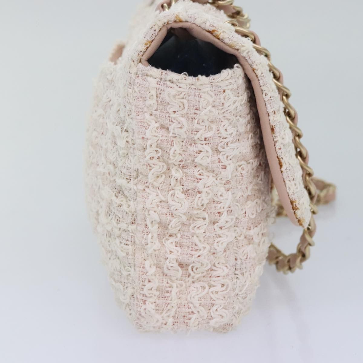 Chanel Timeless Pink Cotton Shoulder Bag (Pre-Owned) Size ONE SIZE - 4 Thumbnail