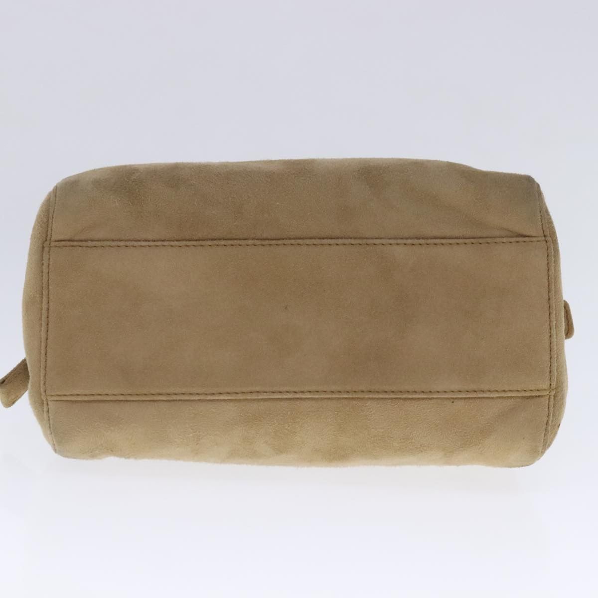 Prada Beige Suede Shoulder Bag (Pre-Owned) Size ONE SIZE - 18 Thumbnail