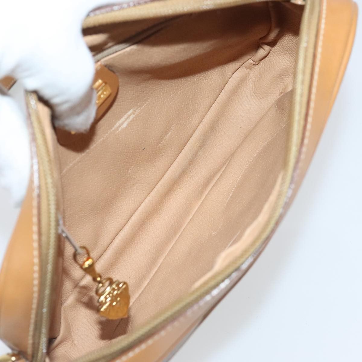 Gucci Micro Small Gg Canvas Beige Canvas Shoulder Bag (Pre-Owned) Size ONE SIZE - 13 Thumbnail