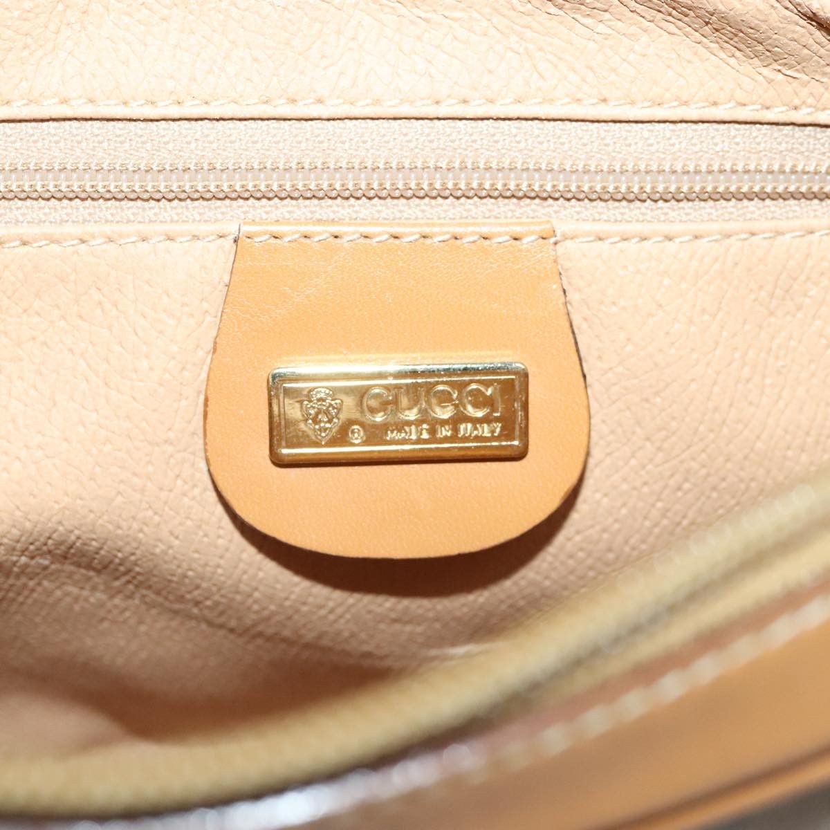 Gucci Micro Small Gg Canvas Beige Canvas Shoulder Bag (Pre-Owned) Size ONE SIZE - 14 Thumbnail