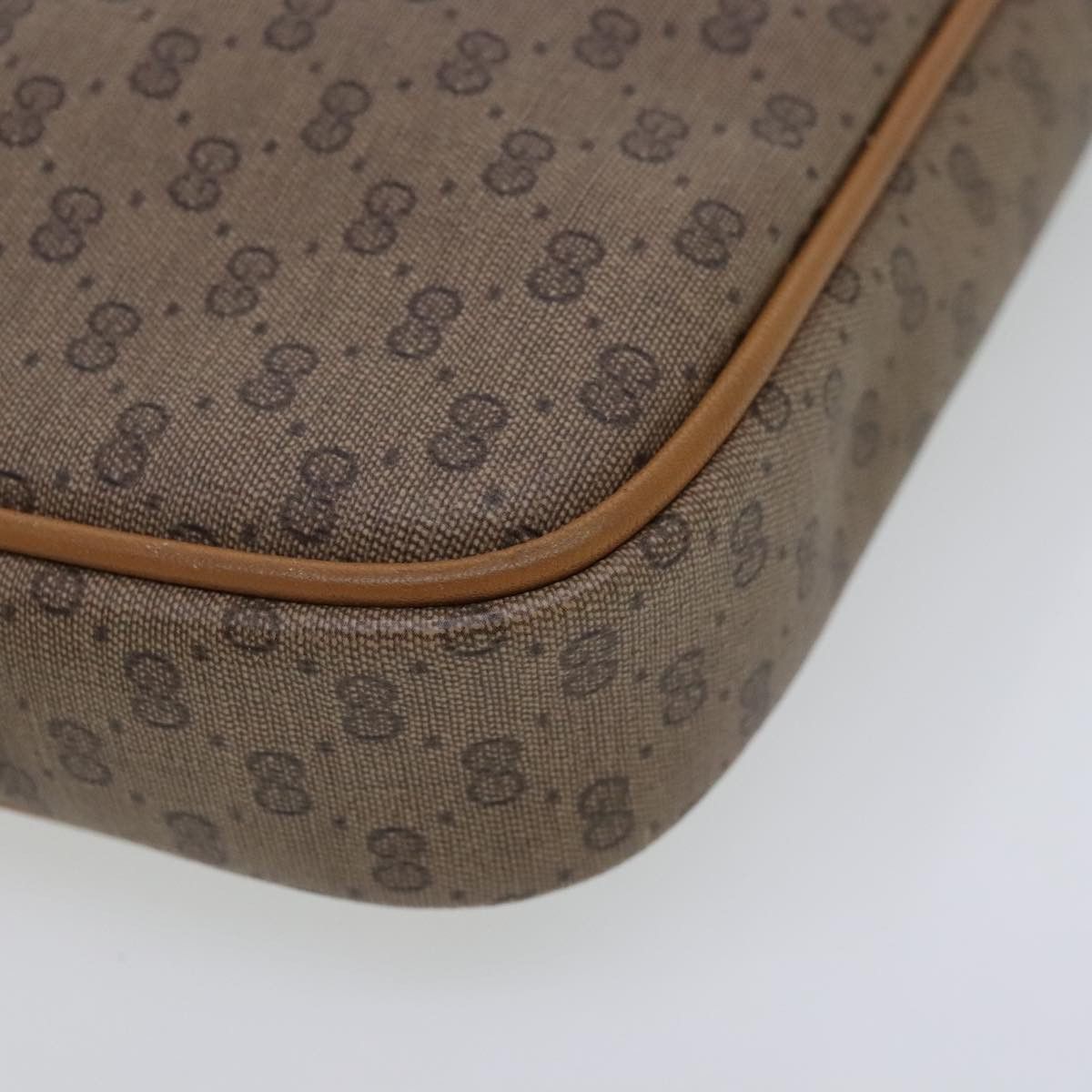 Gucci Micro Small Gg Canvas Beige Canvas Shoulder Bag (Pre-Owned) Size ONE SIZE - 9 Thumbnail