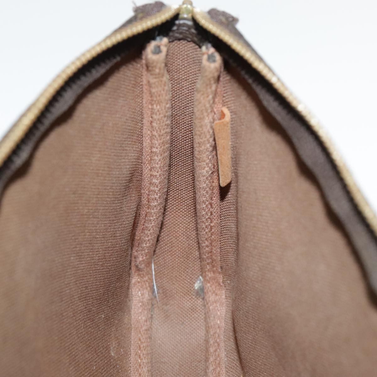 Louis Vuitton Pochette Accessoire Brown Canvas Clutch Bag (Pre-Owned) Size ONE SIZE - 15 Thumbnail