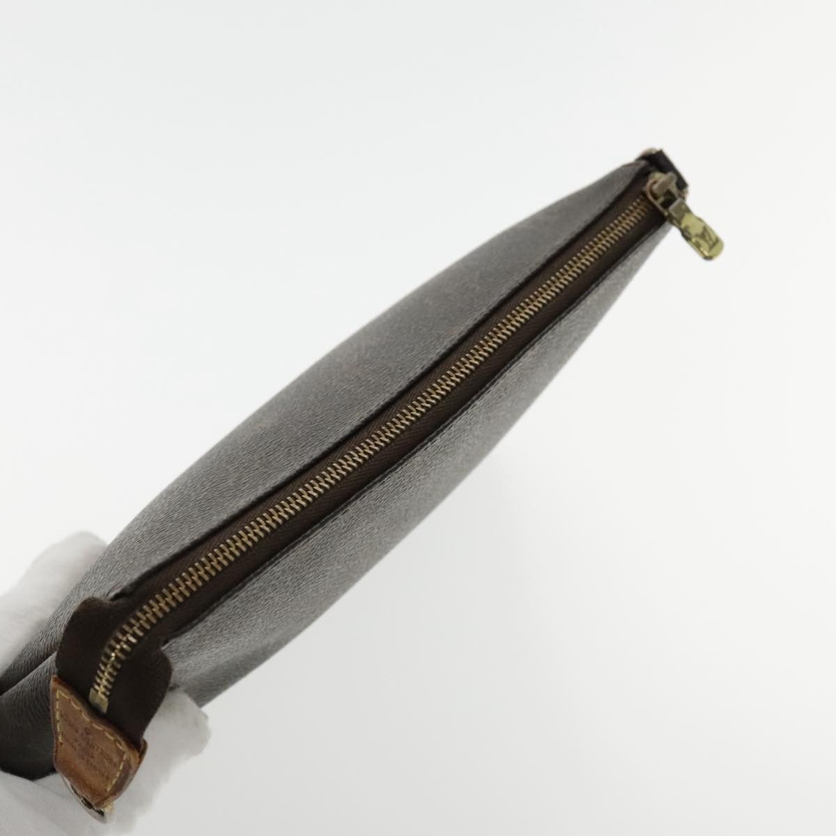 Louis Vuitton Pochette Accessoire Brown Canvas Clutch Bag (Pre-Owned) Size ONE SIZE - 12 Thumbnail
