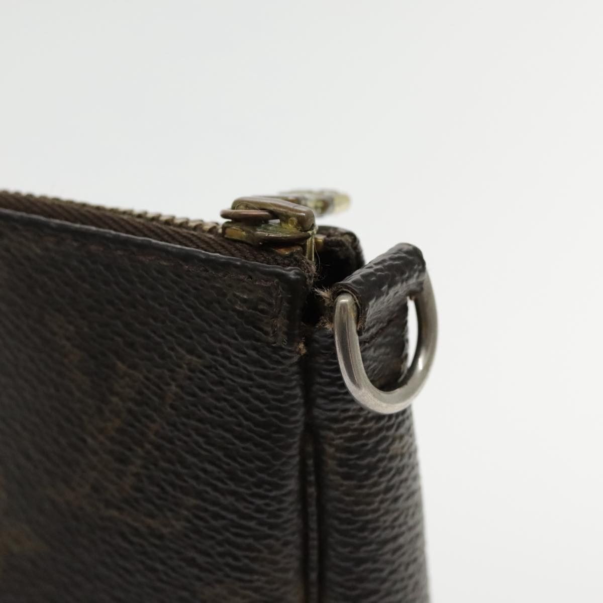 Louis Vuitton Pochette Accessoire Brown Canvas Clutch Bag (Pre-Owned) Size ONE SIZE - 10 Thumbnail
