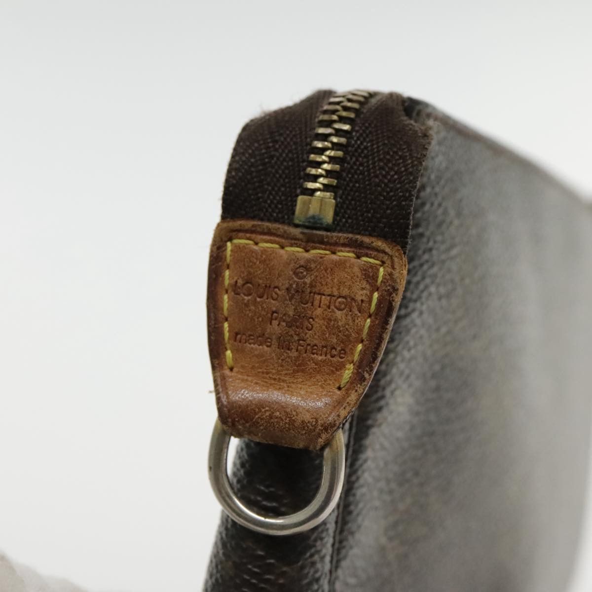 Louis Vuitton Pochette Accessoire Brown Canvas Clutch Bag (Pre-Owned) Size ONE SIZE - 13 Thumbnail
