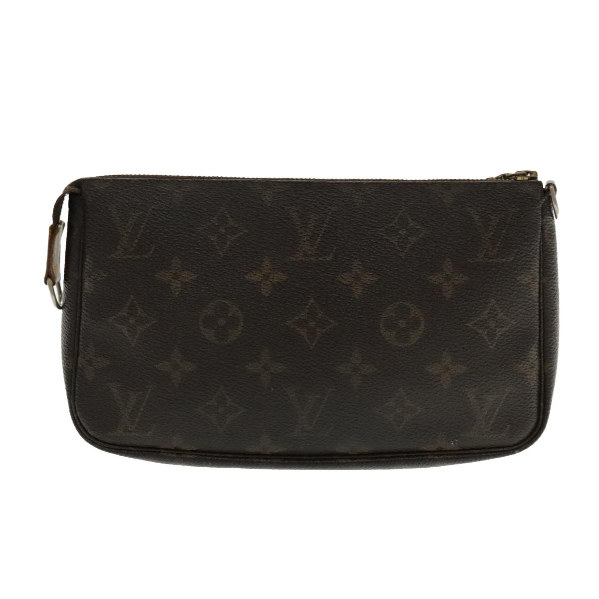 Louis Vuitton Pochette Accessoire Brown Canvas Clutch Bag (Pre-Owned) Size ONE SIZE - 2 Thumbnail