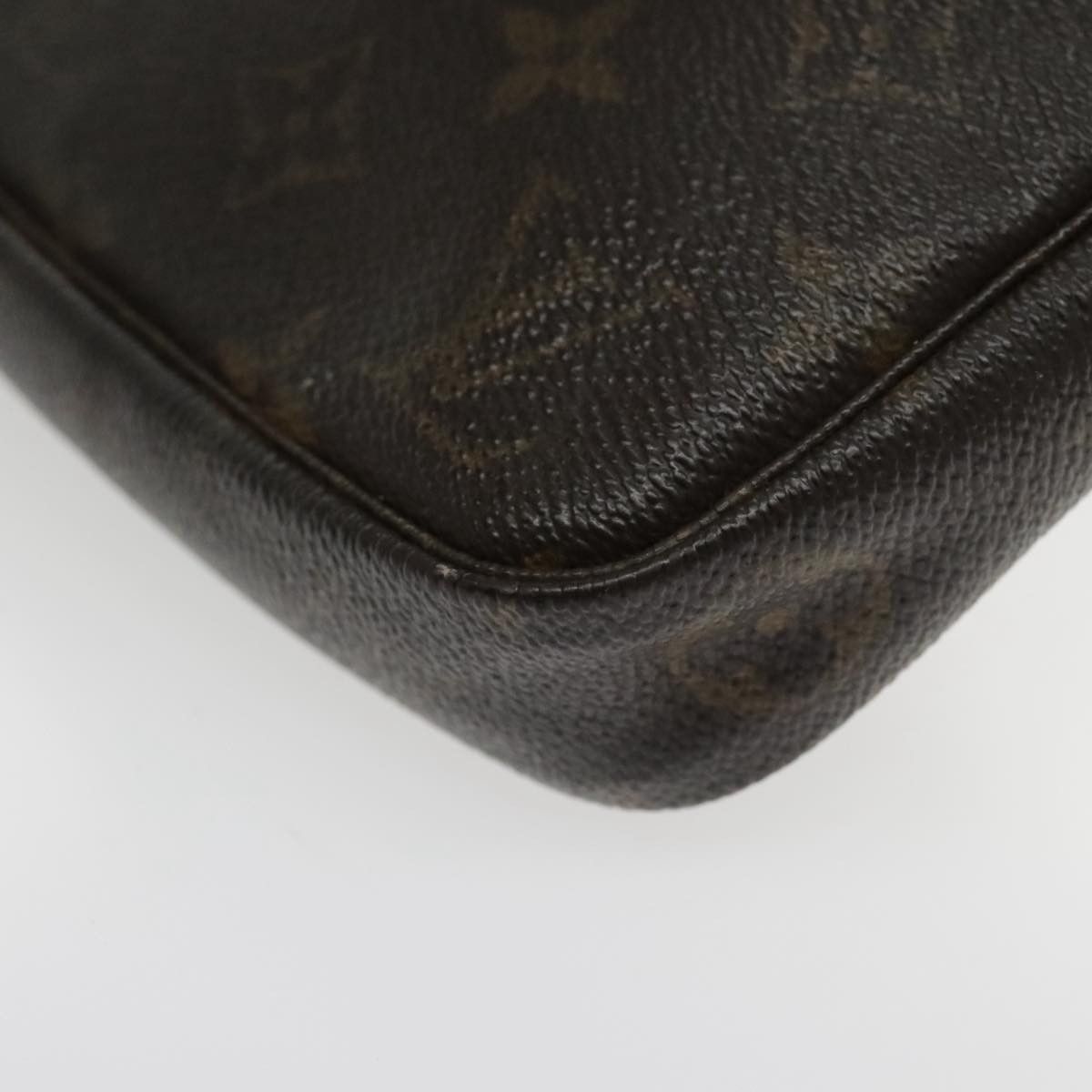 Louis Vuitton Pochette Accessoire Brown Canvas Clutch Bag (Pre-Owned) Size ONE SIZE - 8 Thumbnail