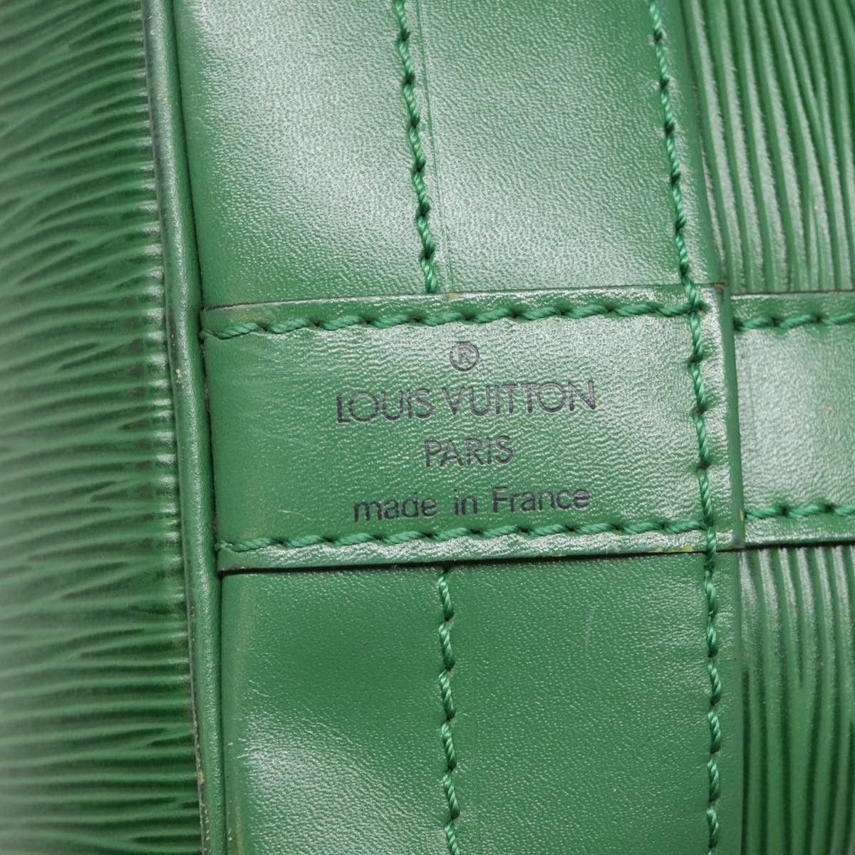 Louis Vuitton Noé Green Leather Shoulder Bag (Pre-Owned) Size ONE SIZE - 8 Thumbnail