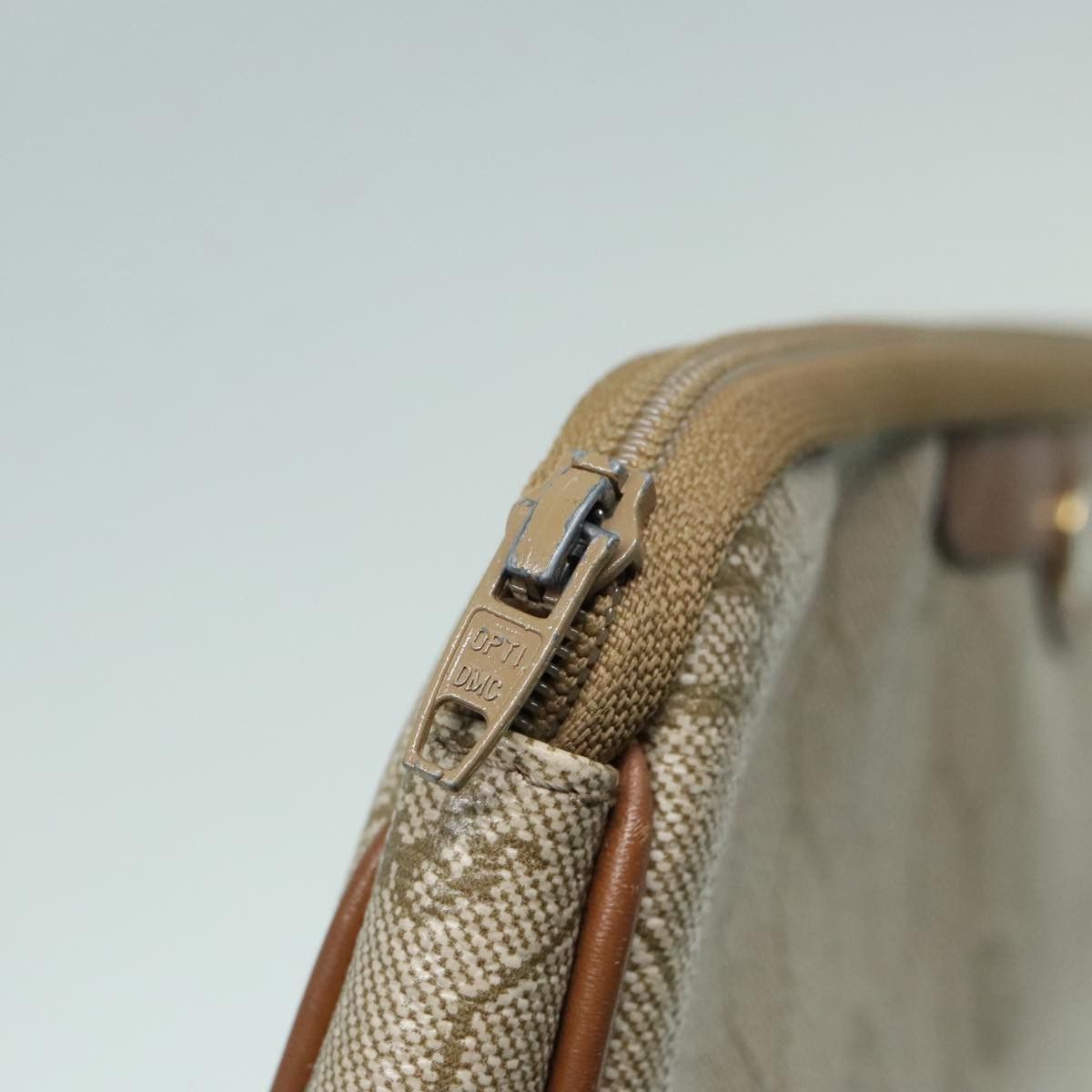 Dior Honeycomb Beige Canvas Clutch Bag (Pre-Owned) Size ONE SIZE - 5 Thumbnail