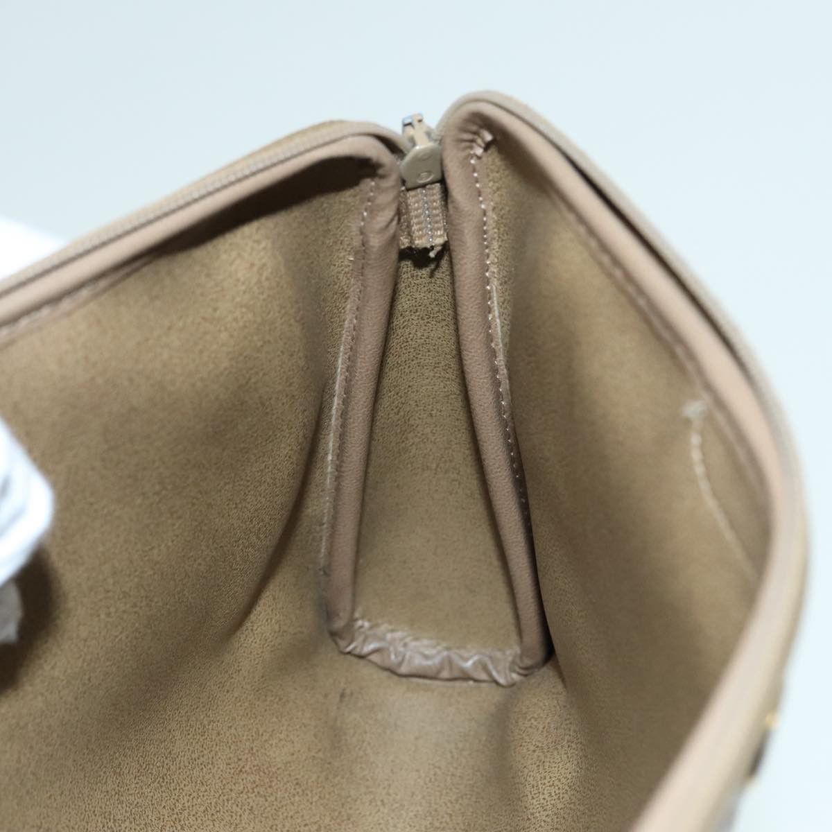 Dior Honeycomb Beige Canvas Clutch Bag (Pre-Owned) Size ONE SIZE - 12 Thumbnail