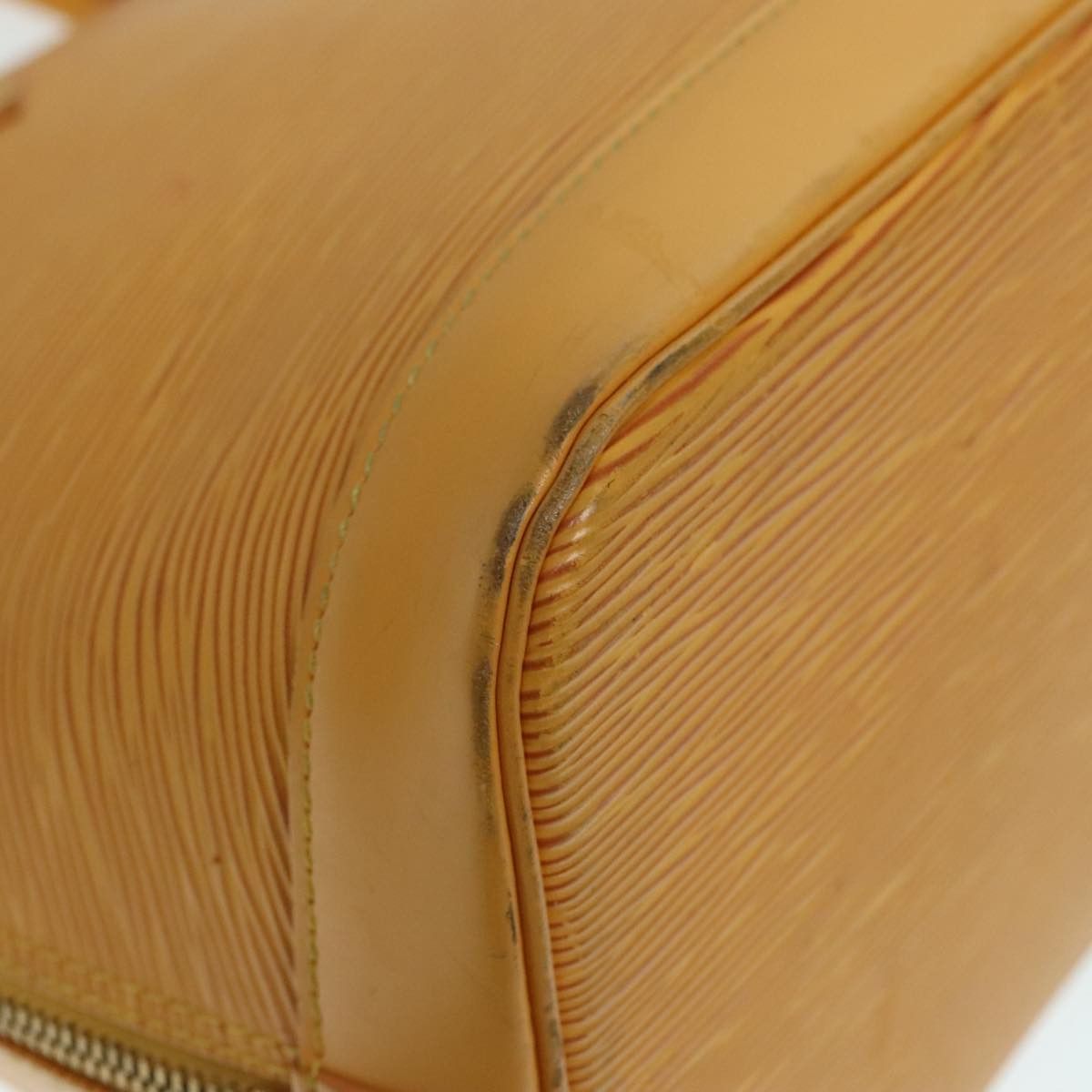 Louis Vuitton Yellow Leather Handbag (Pre-Owned) Size ONE SIZE - 9 Thumbnail