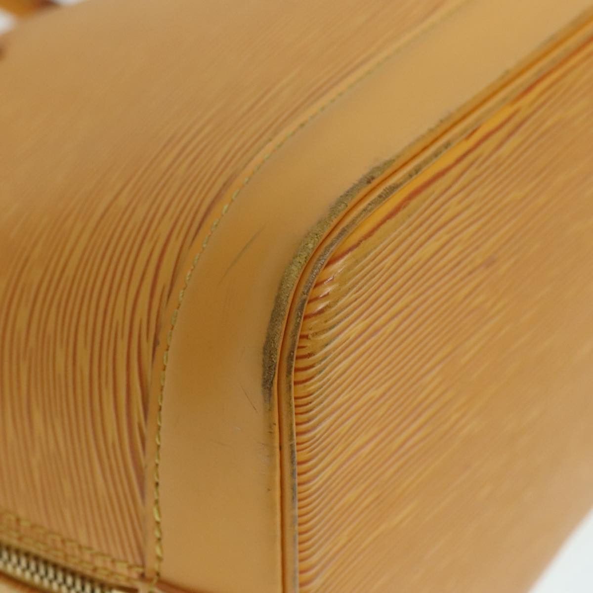Louis Vuitton Yellow Leather Handbag (Pre-Owned) Size ONE SIZE - 7 Thumbnail