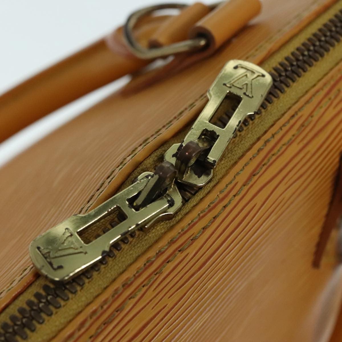 Louis Vuitton Yellow Leather Handbag (Pre-Owned) Size ONE SIZE - 11 Thumbnail