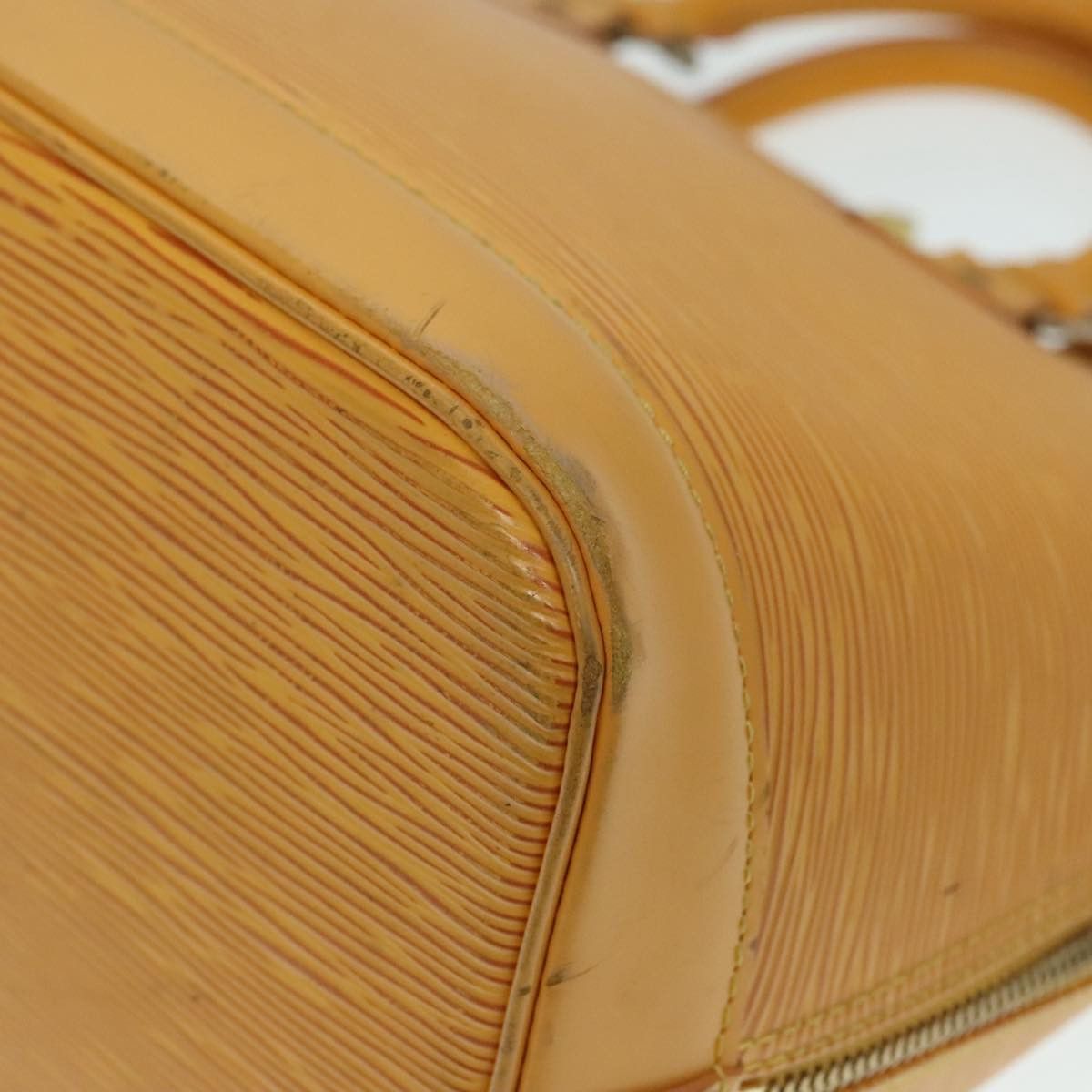 Louis Vuitton Yellow Leather Handbag (Pre-Owned) Size ONE SIZE - 8 Thumbnail