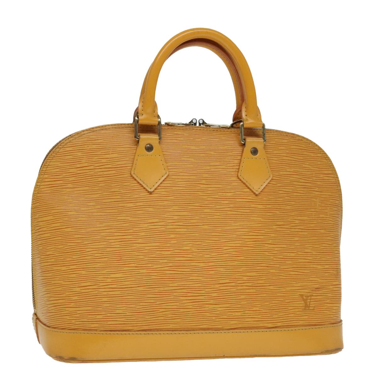 Louis Vuitton Yellow Leather Handbag (Pre-Owned) Size ONE SIZE - 18 Thumbnail