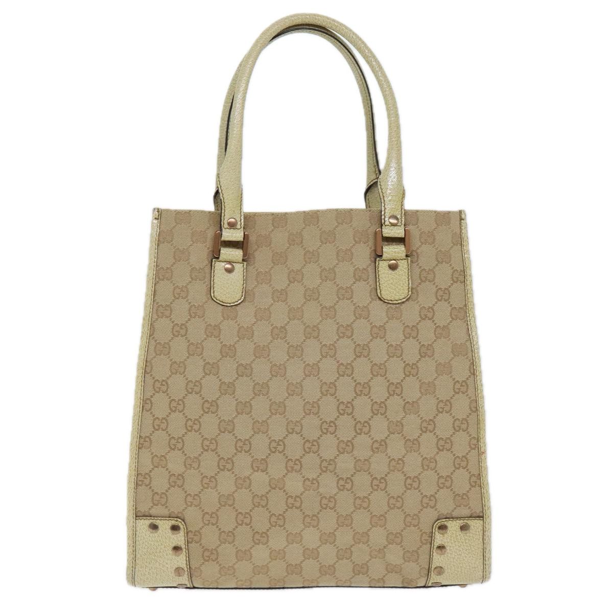 Gucci Beige Canvas Tote Bag (Pre-Owned) Size ONE SIZE - 2 Thumbnail