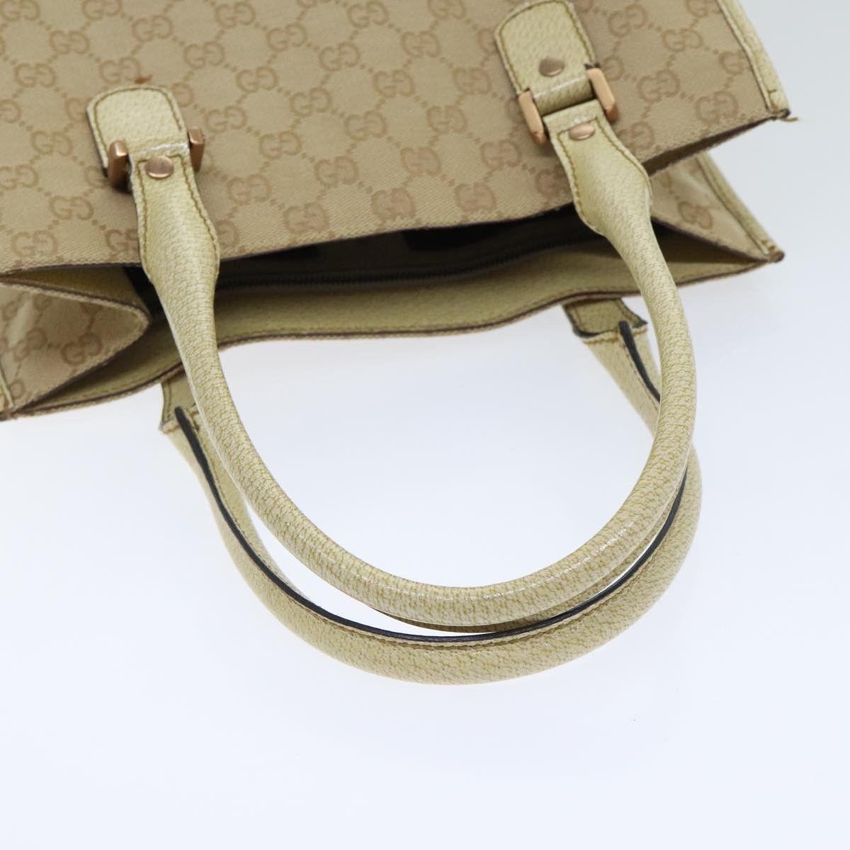 Gucci Beige Canvas Tote Bag (Pre-Owned) Size ONE SIZE - 5 Thumbnail