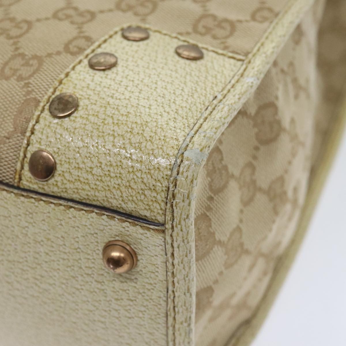 Gucci Beige Canvas Tote Bag (Pre-Owned) Size ONE SIZE - 7 Thumbnail