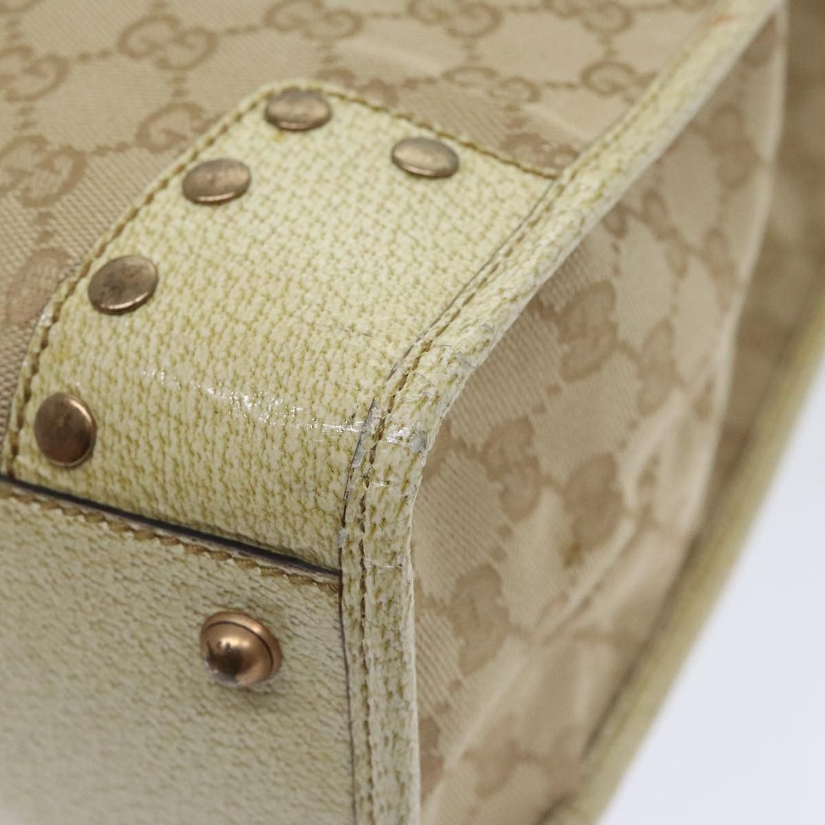 Gucci Beige Canvas Tote Bag (Pre-Owned) Size ONE SIZE - 9 Thumbnail