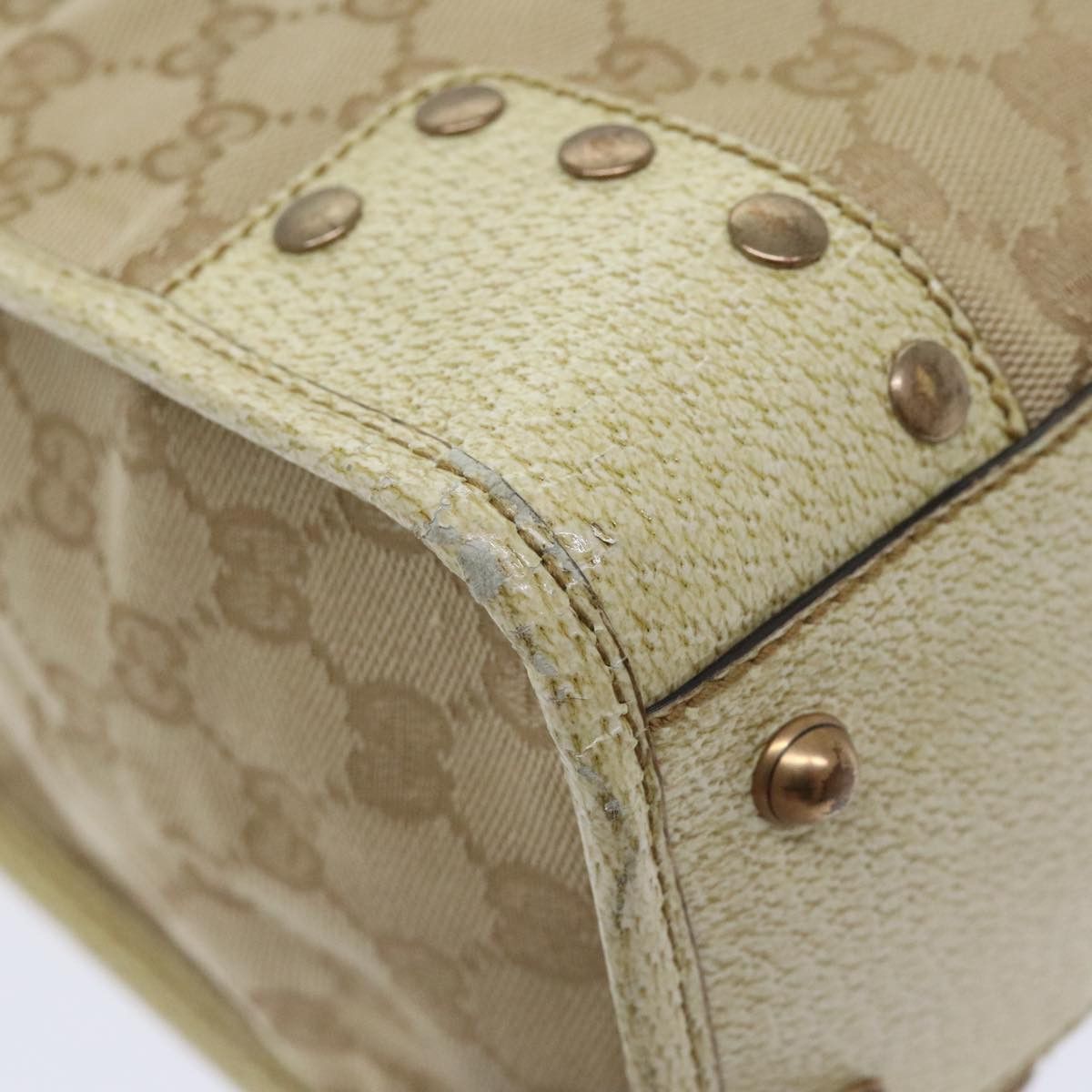 Gucci Beige Canvas Tote Bag (Pre-Owned) Size ONE SIZE - 10 Thumbnail