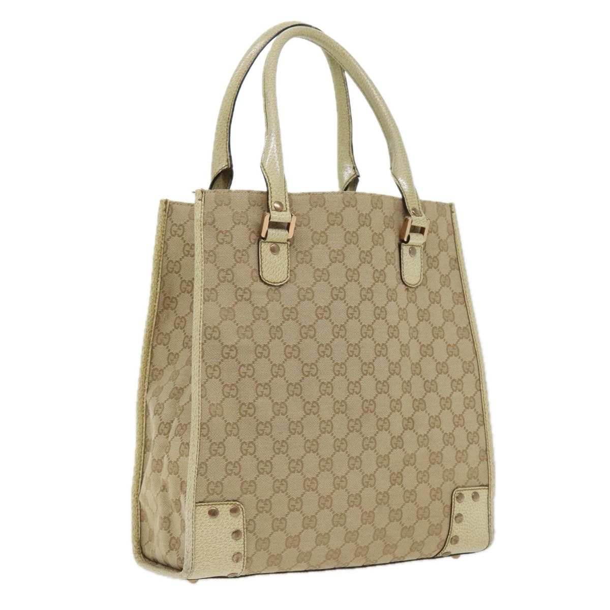 Gucci Beige Canvas Tote Bag (Pre-Owned) Size ONE SIZE - 16 Thumbnail