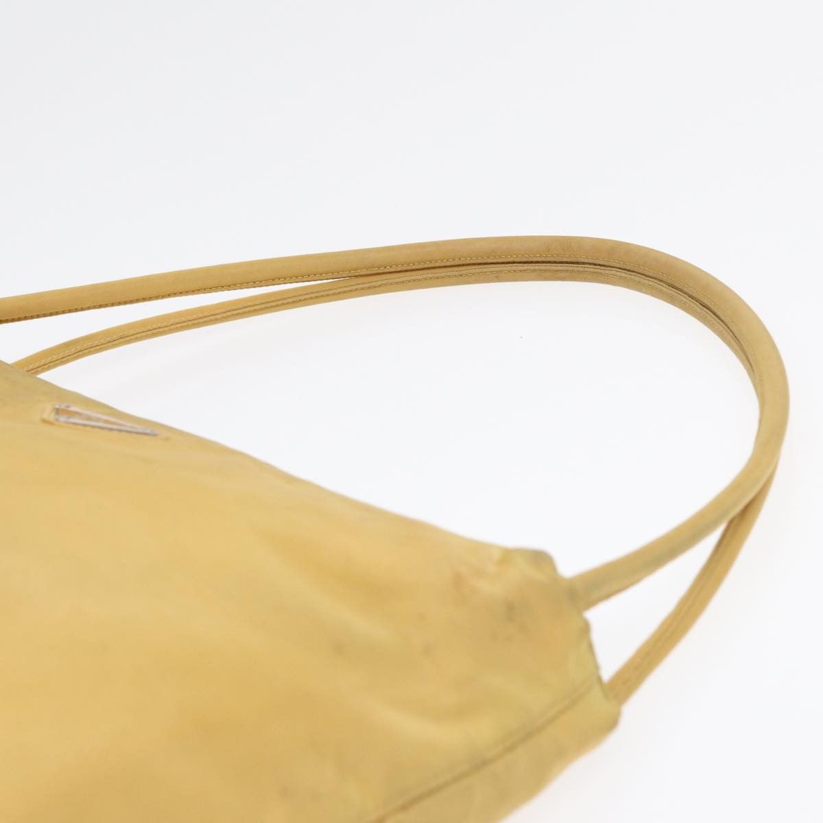 Prada Tessuto Yellow Synthetic Tote Bag (Pre-Owned) Size ONE SIZE - 6 Thumbnail