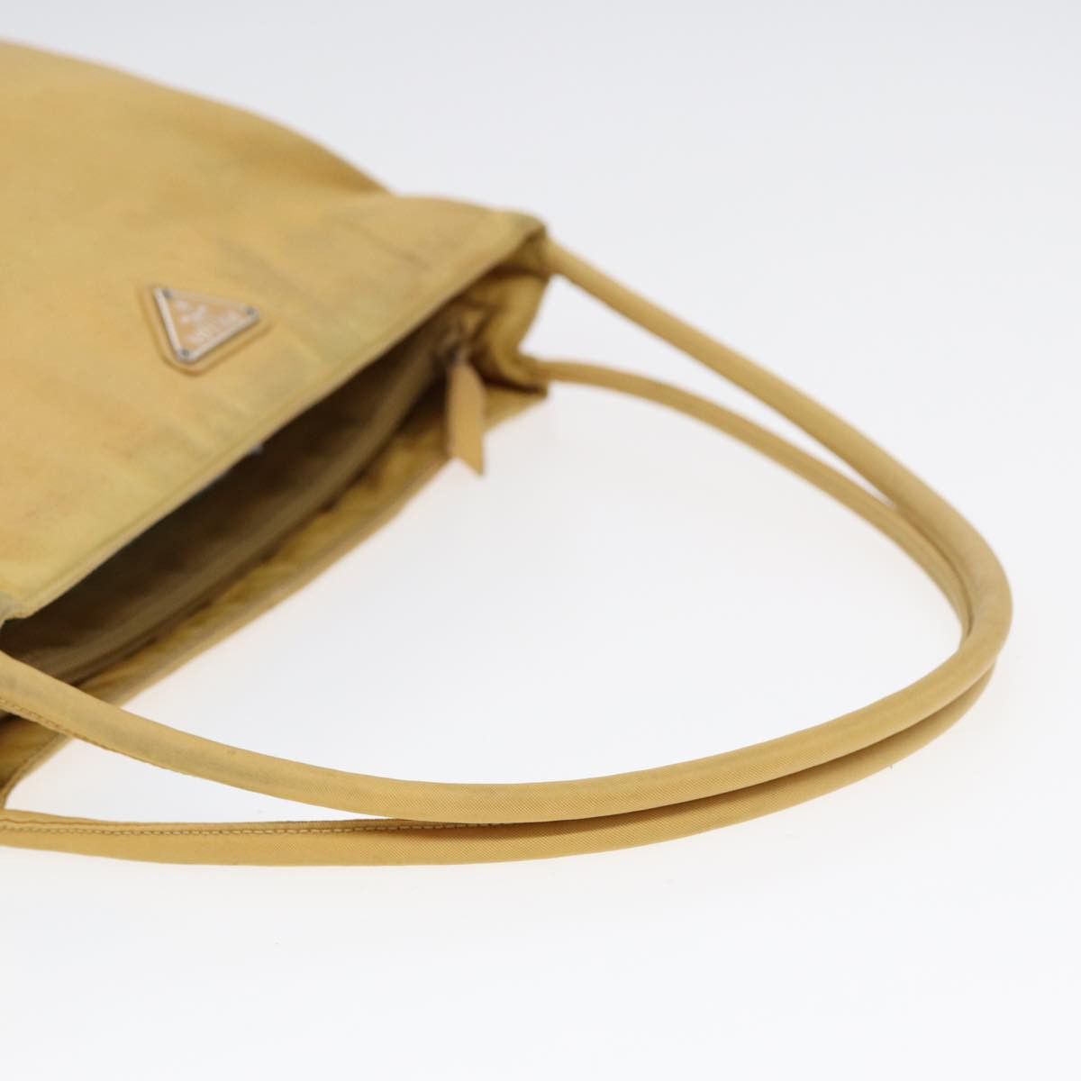 Prada Tessuto Yellow Synthetic Tote Bag (Pre-Owned) Size ONE SIZE - 5 Thumbnail