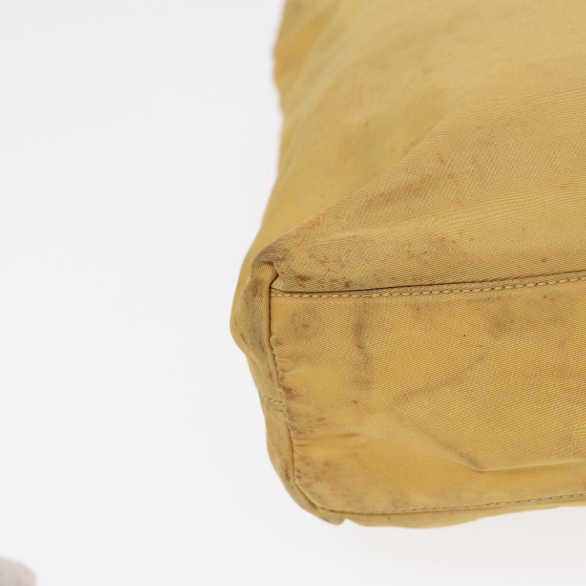 Prada Tessuto Yellow Synthetic Tote Bag (Pre-Owned) Size ONE SIZE - 8 Thumbnail