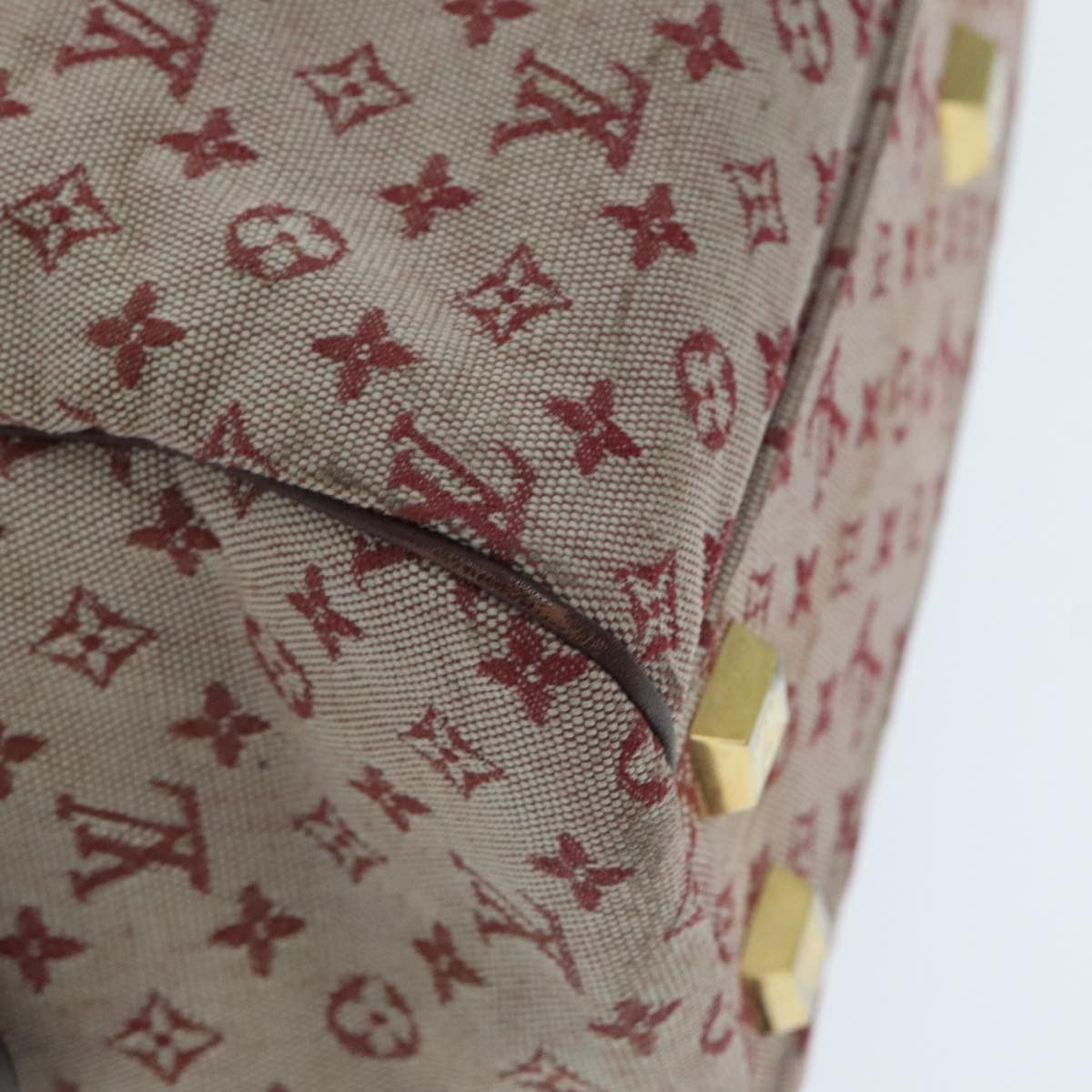 Louis Vuitton Josephine Red Canvas Handbag (Pre-Owned) Size ONE SIZE - 18 Thumbnail