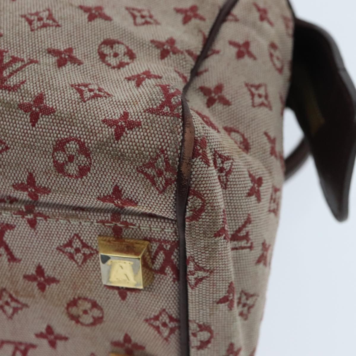 Louis Vuitton Josephine Red Canvas Handbag (Pre-Owned) Size ONE SIZE - 17 Thumbnail