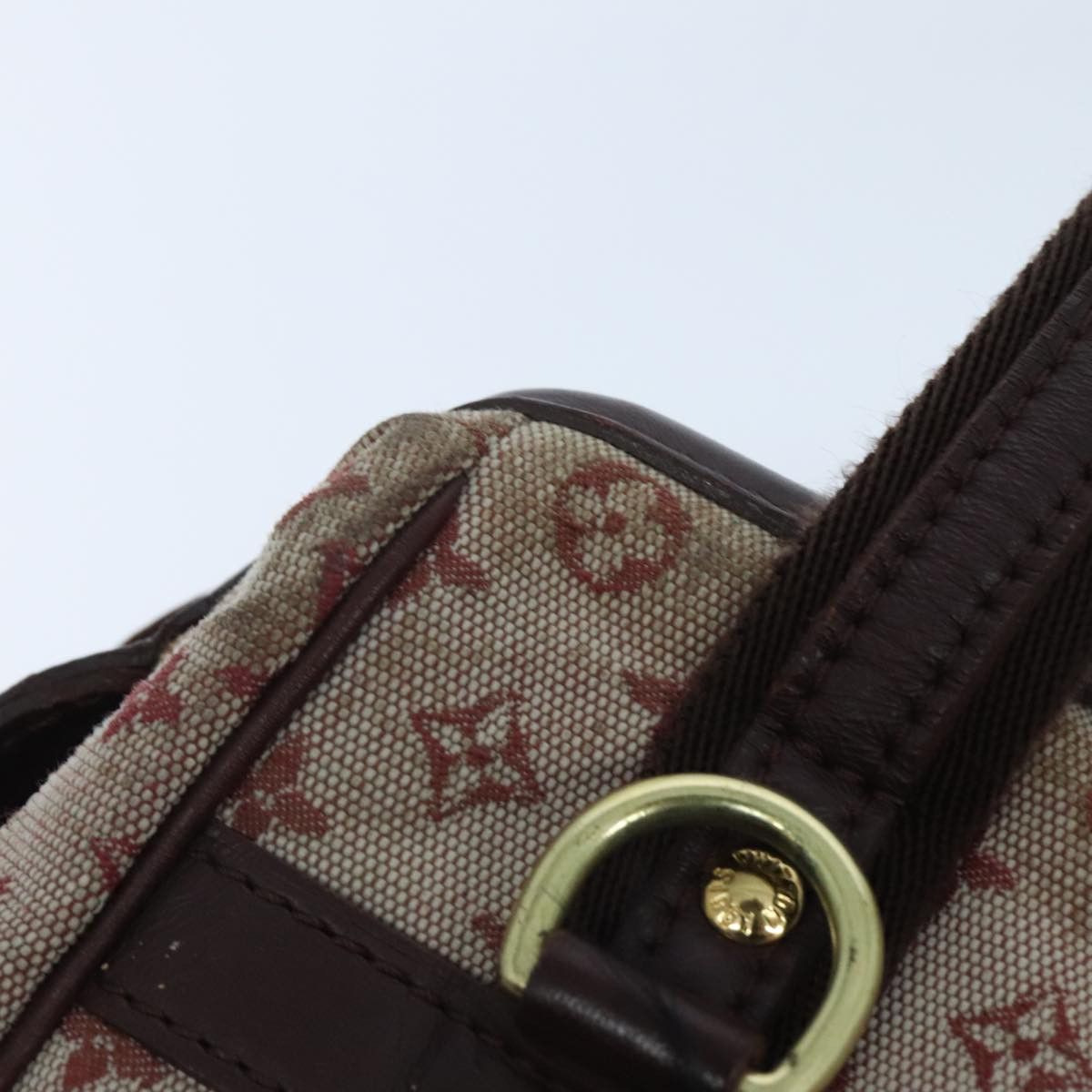 Louis Vuitton Josephine Red Canvas Handbag (Pre-Owned) Size ONE SIZE - 15 Thumbnail