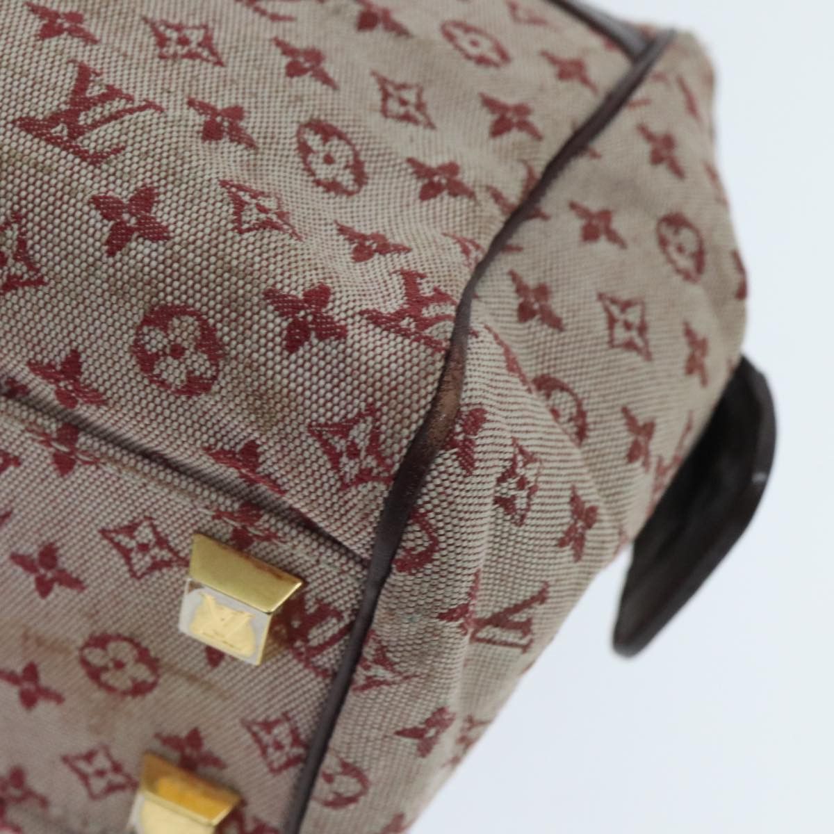 Louis Vuitton Josephine Red Canvas Handbag (Pre-Owned) Size ONE SIZE - 5 Thumbnail