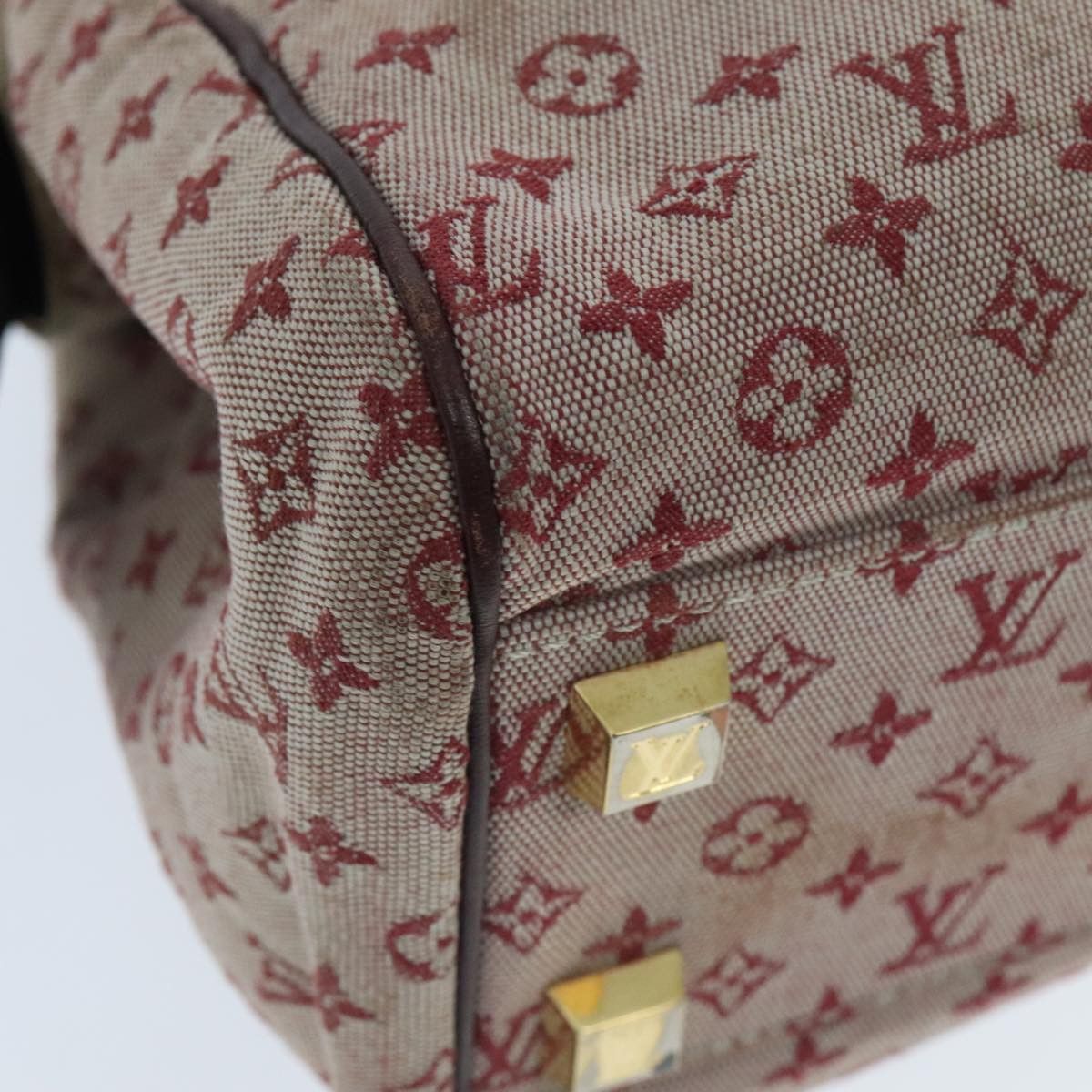 Louis Vuitton Josephine Red Canvas Handbag (Pre-Owned) Size ONE SIZE - 16 Thumbnail