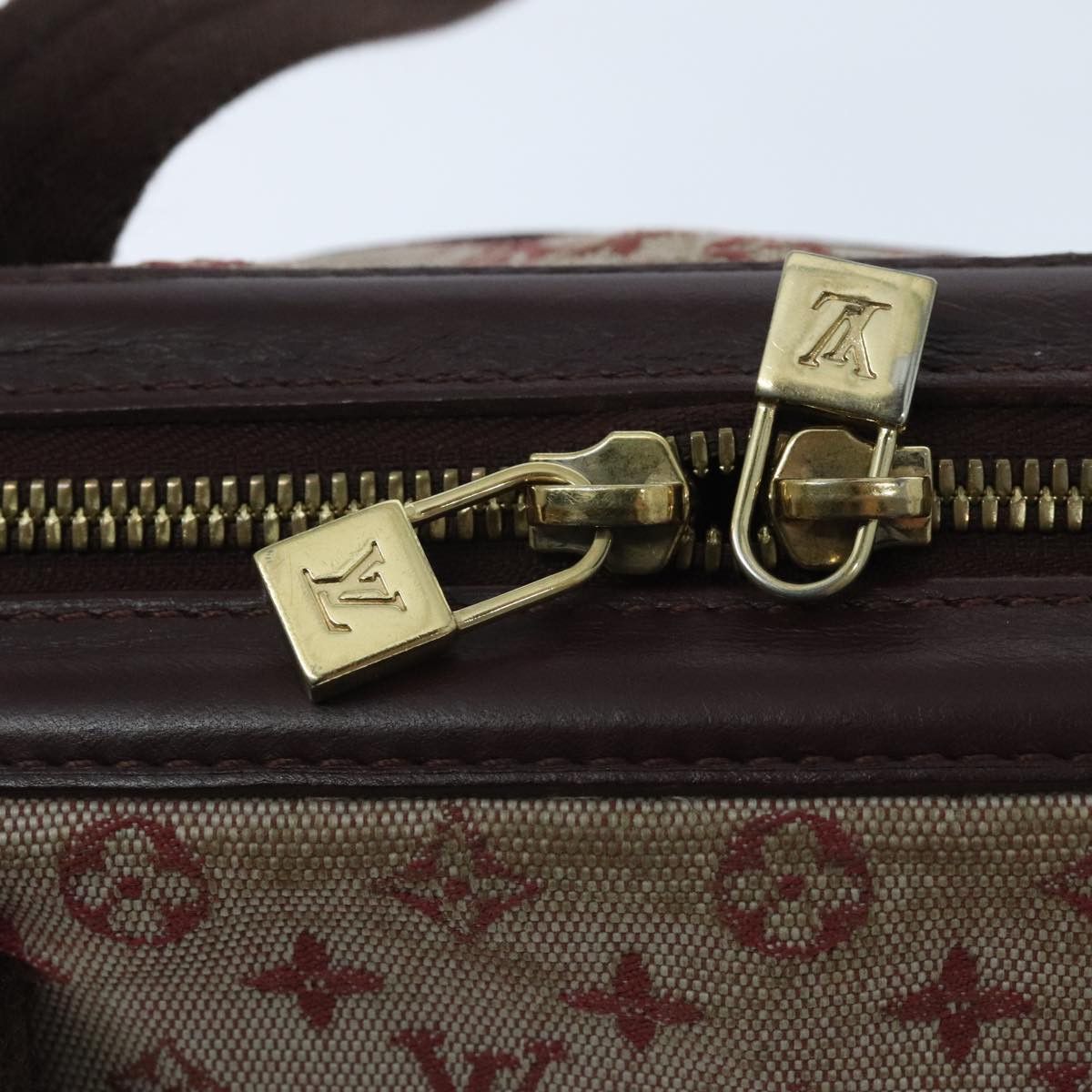 Louis Vuitton Josephine Red Canvas Handbag (Pre-Owned) Size ONE SIZE - 6 Thumbnail