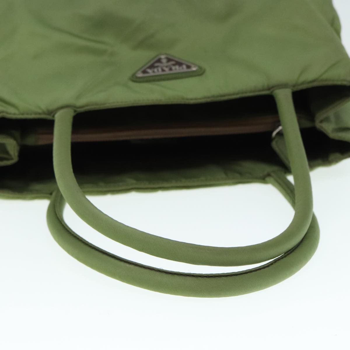 Prada Khaki Synthetic Handbag (Pre-Owned) Size ONE SIZE - 5 Thumbnail