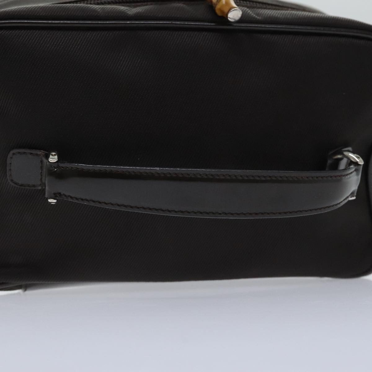 Gucci Bamboo Black Canvas Clutch Bag (Pre-Owned) Size ONE SIZE - 16 Thumbnail