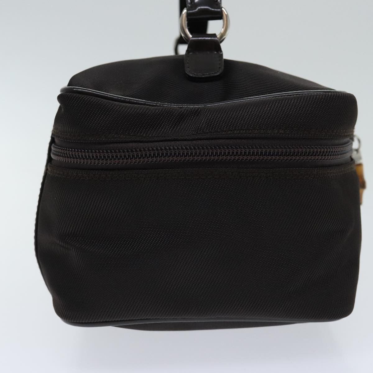 Gucci Bamboo Black Canvas Clutch Bag (Pre-Owned) Size ONE SIZE - 4 Thumbnail