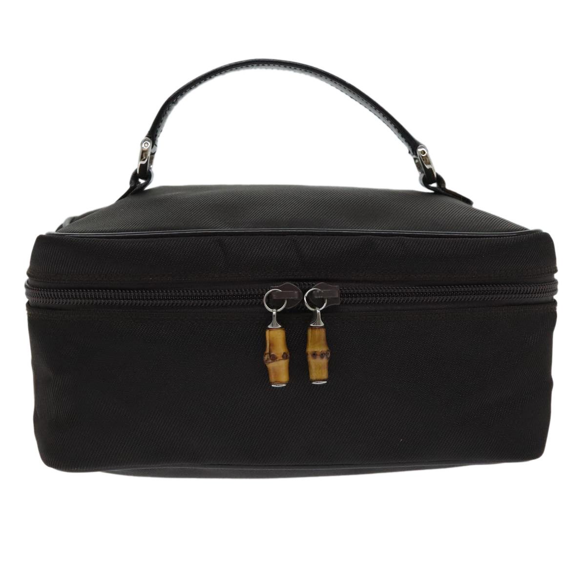Gucci Bamboo Black Canvas Clutch Bag (Pre-Owned) Size ONE SIZE - 2 Thumbnail