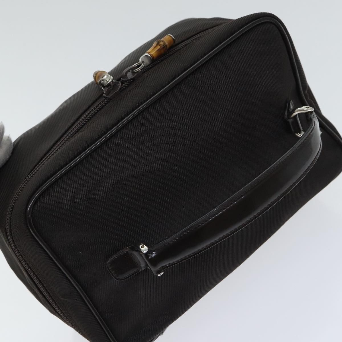 Gucci Bamboo Black Canvas Clutch Bag (Pre-Owned) Size ONE SIZE - 15 Thumbnail