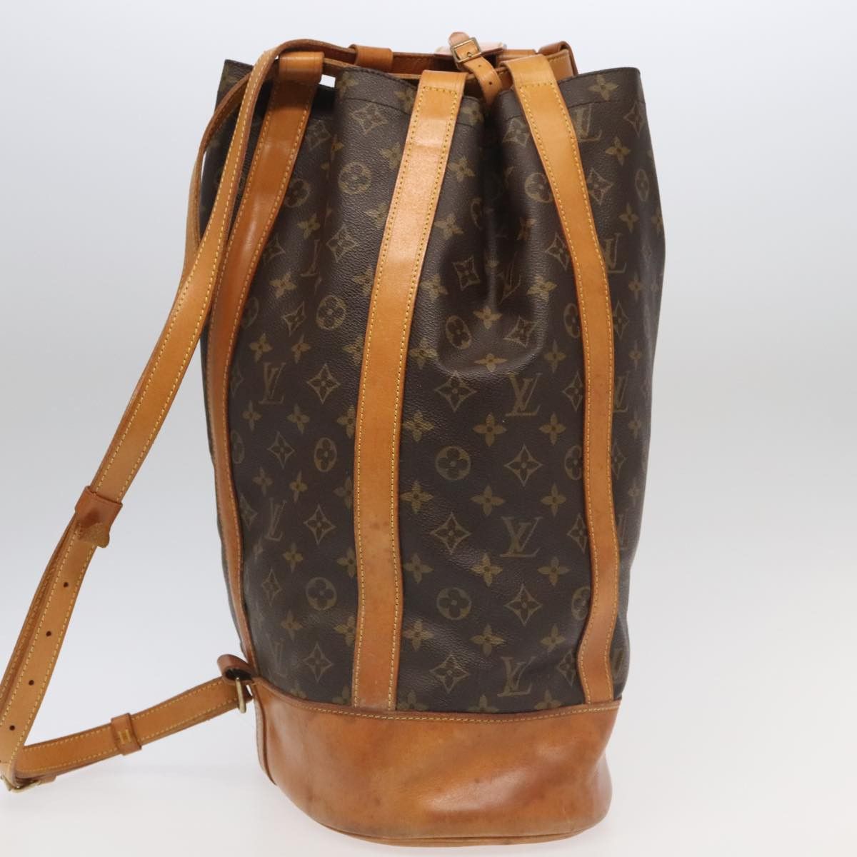 Louis Vuitton Randonnée Brown Canvas Shoulder Bag (Pre-Owned) Size ONE SIZE - 3 Thumbnail