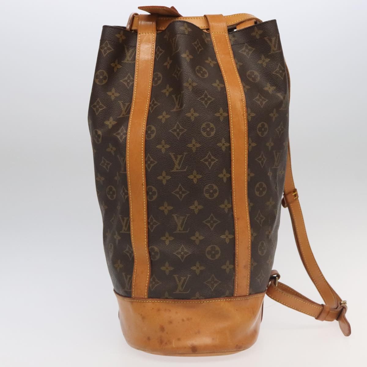 Louis Vuitton Randonnée Brown Canvas Shoulder Bag (Pre-Owned) Size ONE SIZE - 4 Thumbnail