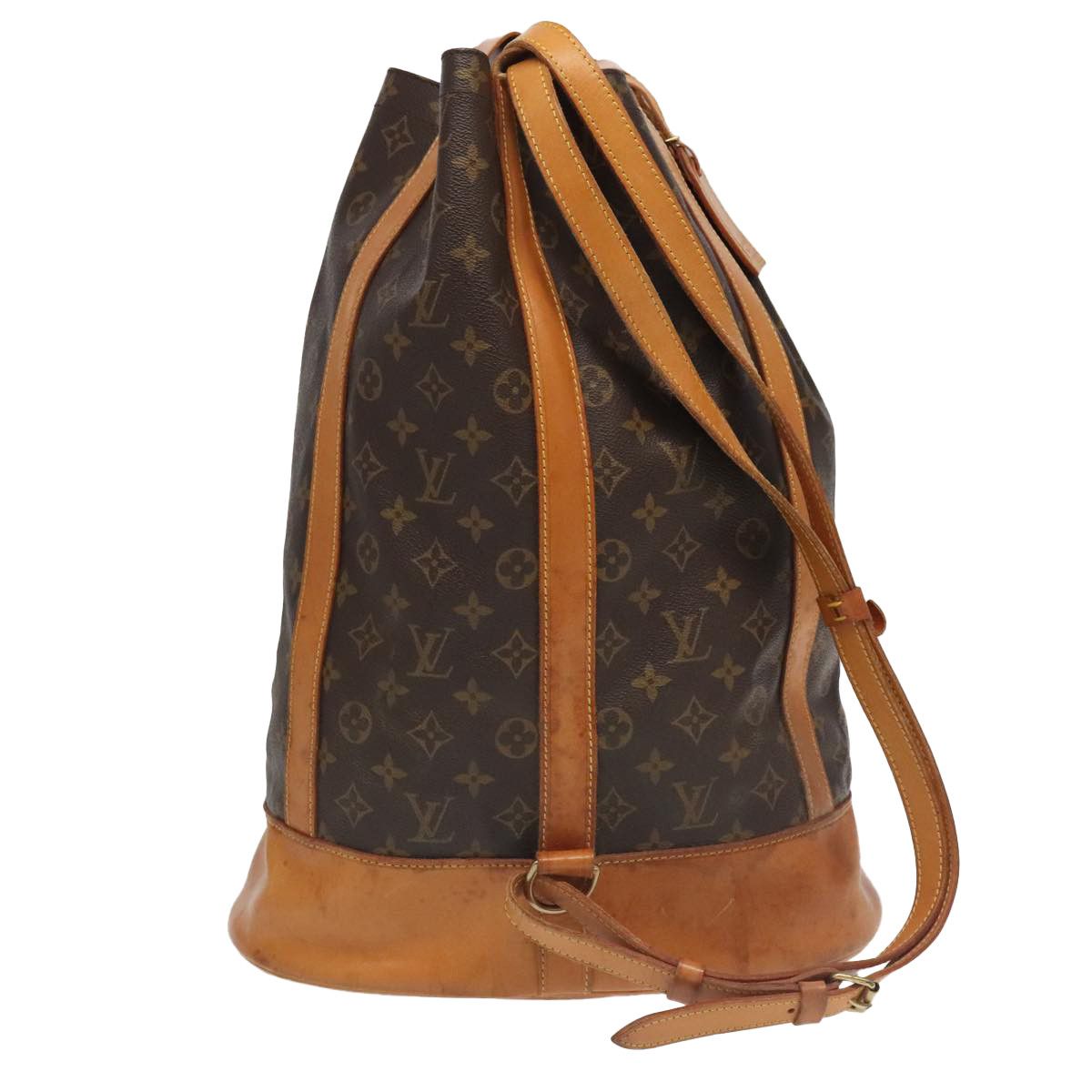Louis Vuitton Randonnée Brown Canvas Shoulder Bag (Pre-Owned) Size ONE SIZE - 2 Thumbnail