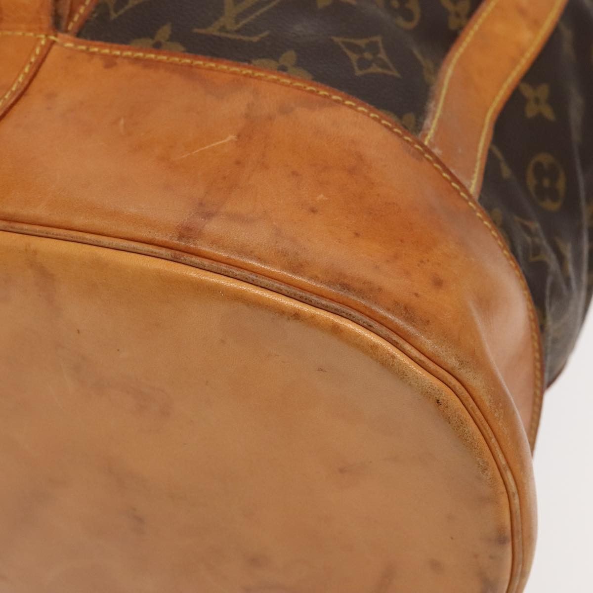 Louis Vuitton Randonnée Brown Canvas Shoulder Bag (Pre-Owned) Size ONE SIZE - 9 Thumbnail