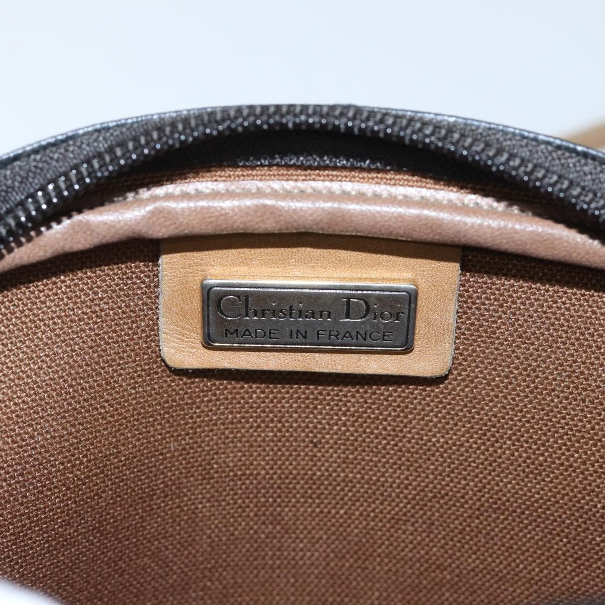 Dior Black Canvas Shoulder Bag (Pre-Owned) Size ONE SIZE - 8 Thumbnail