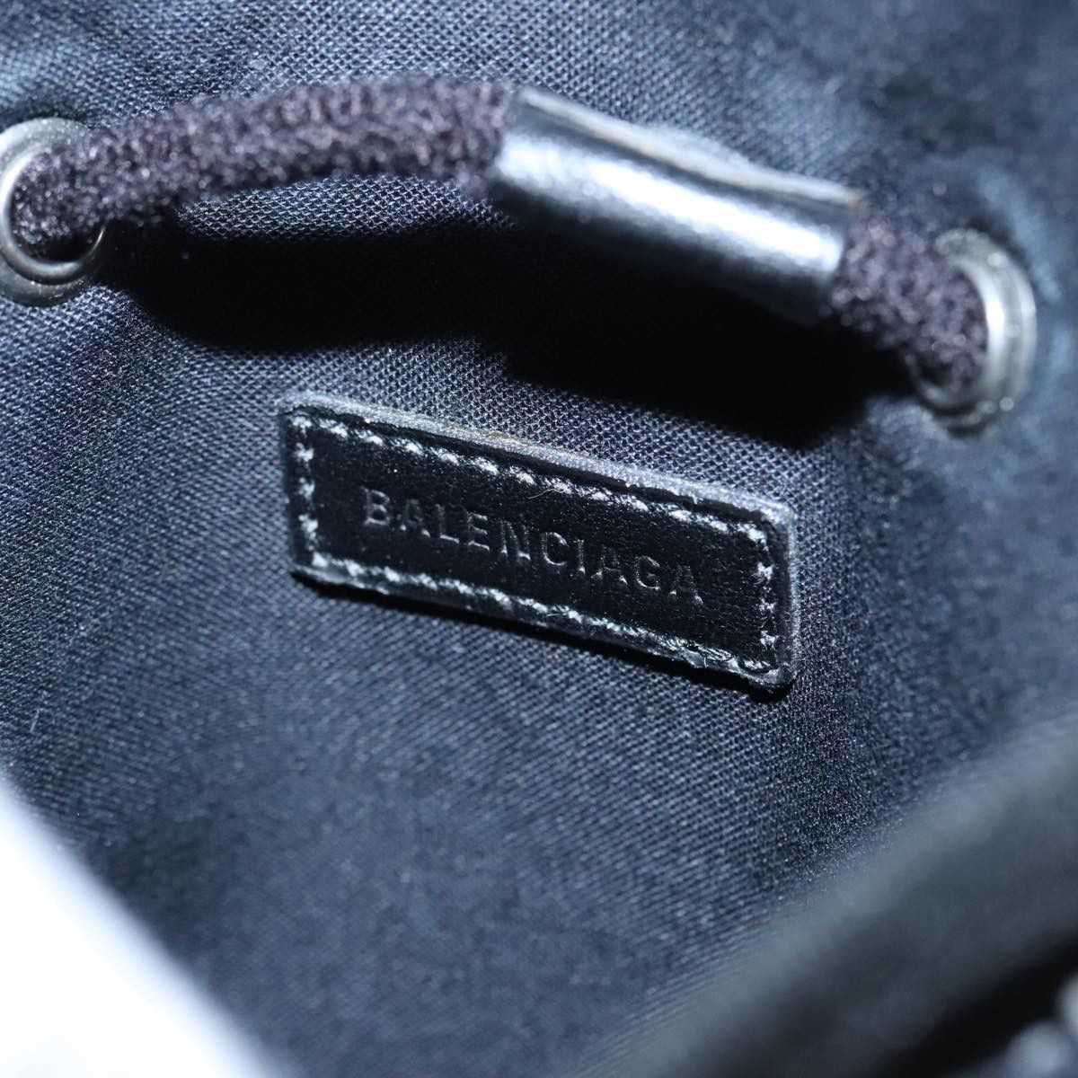 Balenciaga Explorer Black Synthetic Clutch Bag (Pre-Owned) Size ONE SIZE - 14 Thumbnail