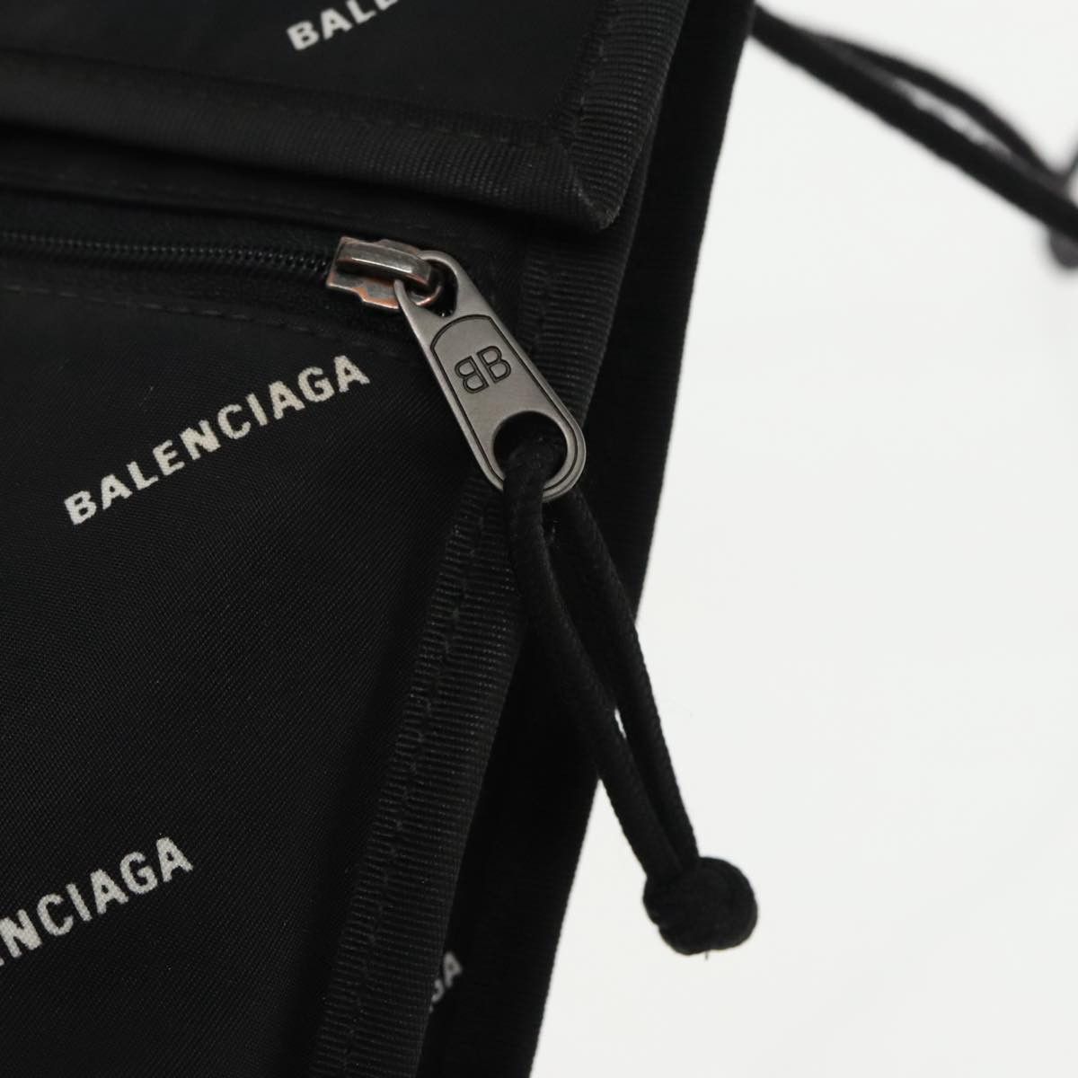 Balenciaga Explorer Black Synthetic Clutch Bag (Pre-Owned) Size ONE SIZE - 11 Thumbnail