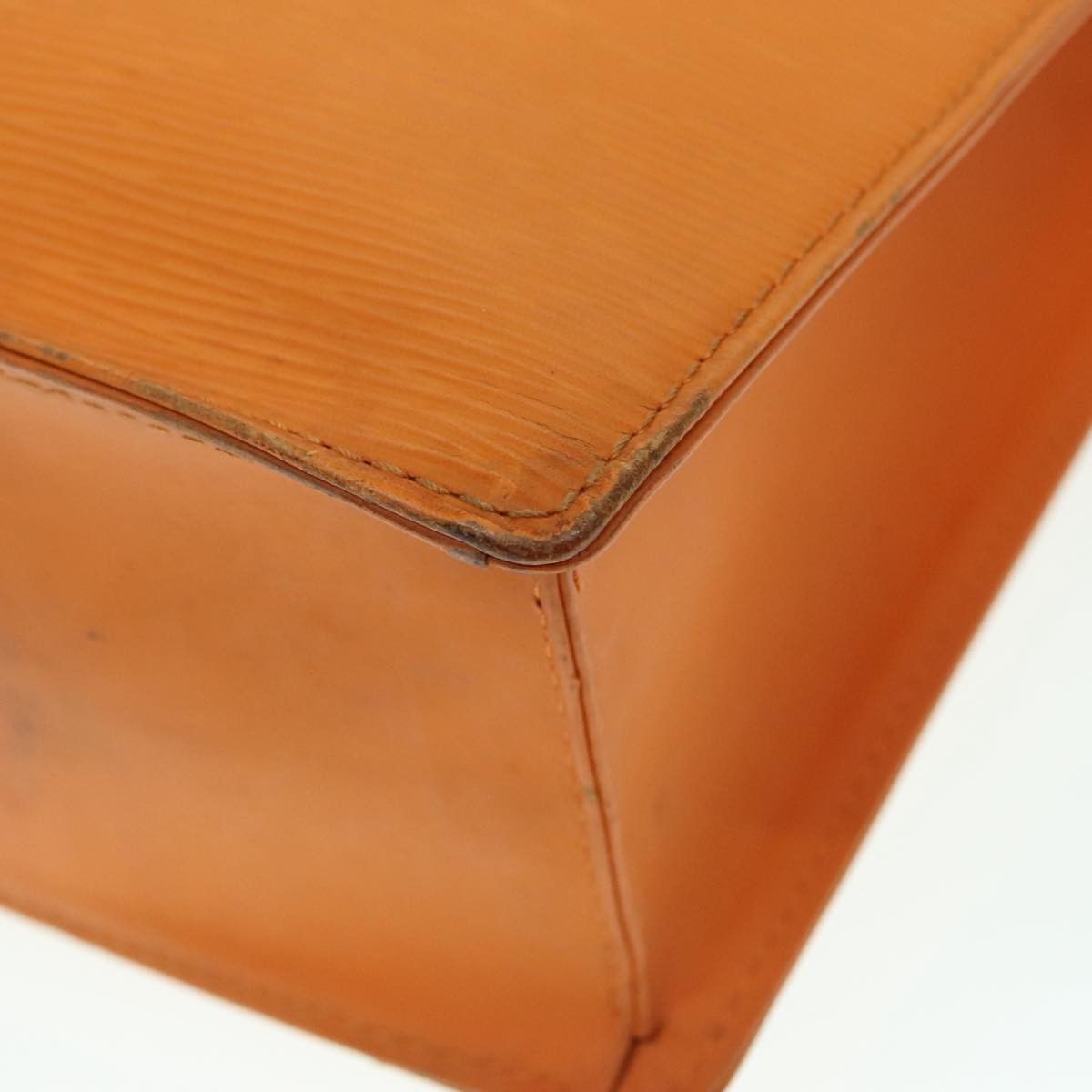 Louis Vuitton Sac Plat Orange Leather Tote Bag (Pre-Owned) Size ONE SIZE - 10 Thumbnail